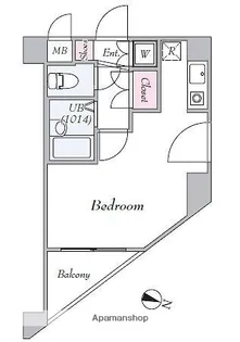 サンテミリオン田園調布南【5階】の間取り
