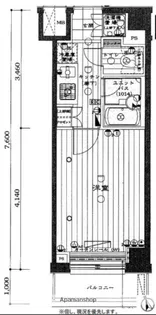 ルーブル大森六番館【2階】の間取り