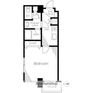 シルフィード東品川【8階】の間取り