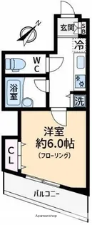パークウェル五反田【3階】の間取り