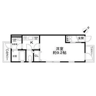 DEAR COURT 田園調布南【3階】の間取り