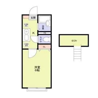 ファミールXII【1階】の間取り