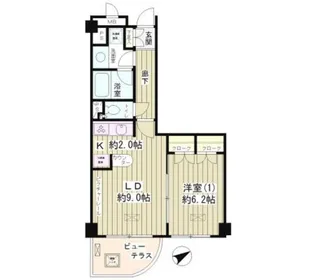ラピュータ【10階】の間取り