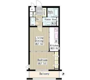 ルミエール中町【3階】の間取り