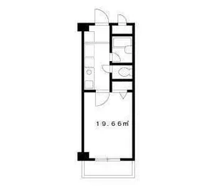 桑園ハウス【2階】の間取り