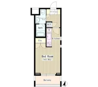 フォーフロント【2階】の間取り