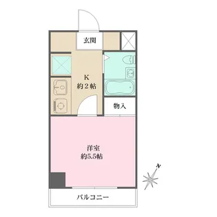 メゾン・ド・ボックス【2階】の間取り