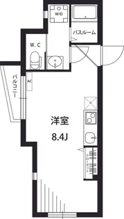 ヒルトップスクエア【4階】の間取り