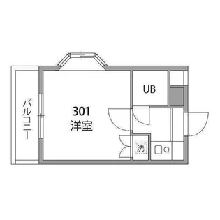 クレール八雲【3階】の間取り