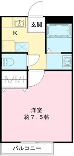 ガーデンハイツ【103号室号室】の間取り