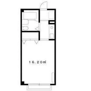 エステート五本木【2階】の間取り