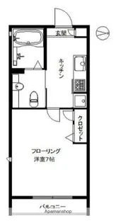 パウロニア99【1階】の間取り