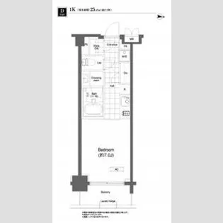 プライムアーバン目黒大橋ヒルズ【2階】の間取り