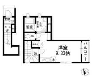 クロノスI【2階】の間取り