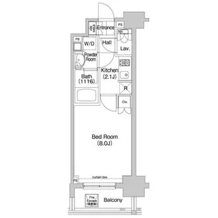 コンフォリア三田EAST【4階】の間取り
