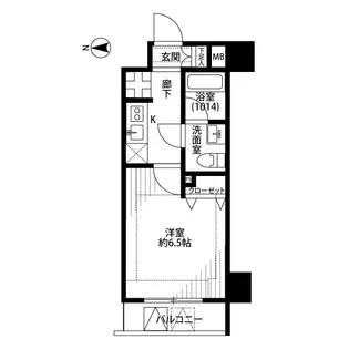 プレール・ドゥーク品川シーサイド【2階】の間取り