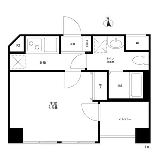 CASA.COCO【4階】の間取り