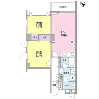 グランドメゾン三軒茶屋【11階】の間取り