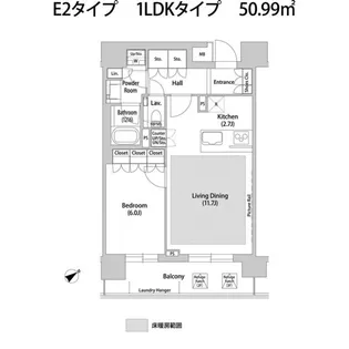ソアラノーム大岡山【3階】の間取り