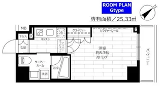 ステージグランデ蒲田アジールコート【3階】の間取り