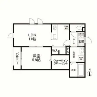 RIVIE’RE【2階】の間取り