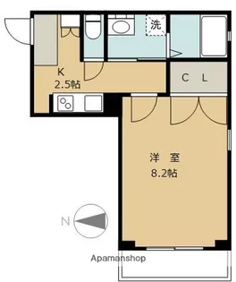サンタ・ルーチェ【4階】の間取り