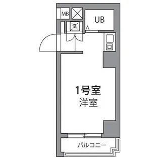 ワールドレジデンス大森【6階】の間取り