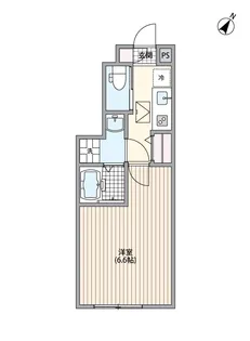 ミハス田園調布【1階】の間取り