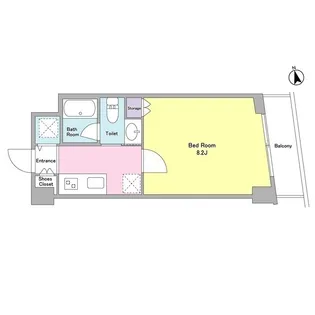 ヘリテイジ品川【3階】の間取り