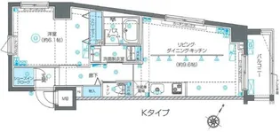 ZOOM目黒不動前【2階】の間取り