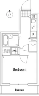 レジオスヒルズ御殿山【1階】の間取り