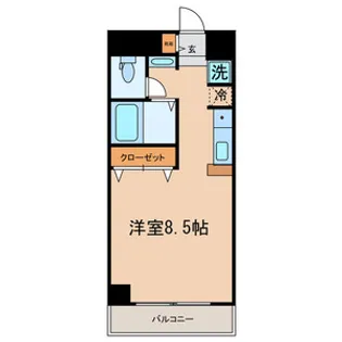 ジュネス石原【1階】の間取り