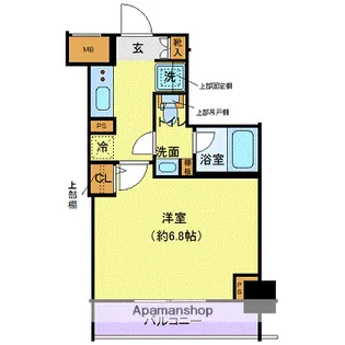 クレヴィスタ大森【10階】の間取り