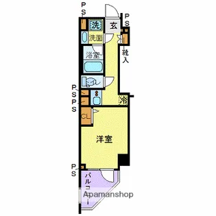 スカイコート蒲田壱番館【2階】の間取り