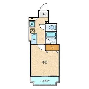 プレール・ドゥーク蒲田Ⅱ【2階】の間取り