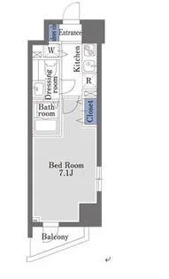ドゥーエ学芸大学Ⅱ【4階】の間取り