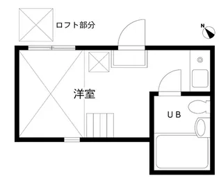 パソム仲六郷【0106号室】の間取り