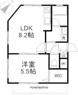 メゾン・タカネ【301号室】の間取り