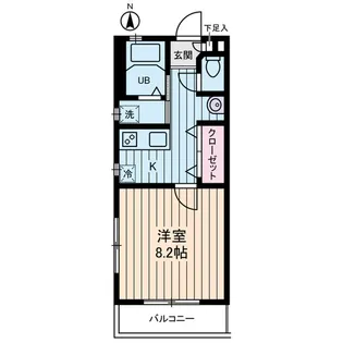 エスポワールM【2階】の間取り