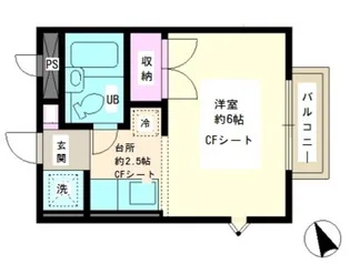 チェリーヴィレッヂ【2階】の間取り