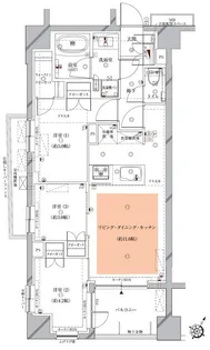 OPUS RESIDENCE MEGURO SENZOKU【1階】の間取り