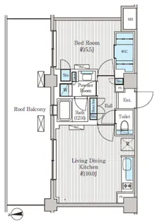オアーゼ品川レジデンス【6階】の間取り