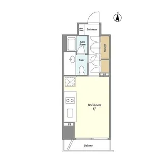 コートブランシェAP【4階】の間取り