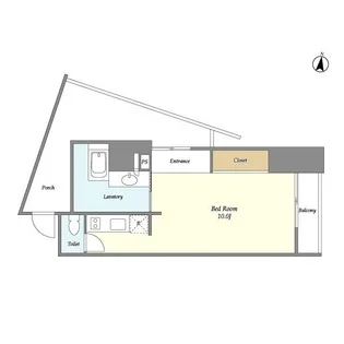 コートブランシェAP【5階】の間取り