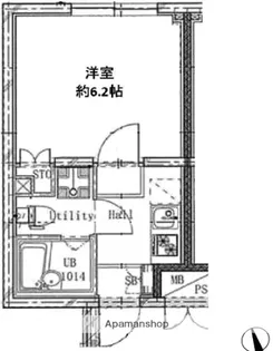 フィールコンフォート大森北【4階】の間取り