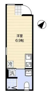 たすきCRASSO武蔵小山【1階】の間取り