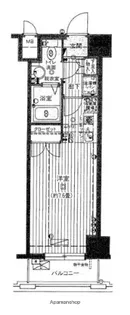 カーサ大井町 (東大井5丁目)【1104号室】の間取り
