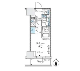 パークキューブ大井町レジデンス【3階】の間取り
