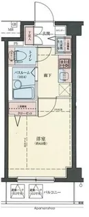 ロアール西品川【1階】の間取り