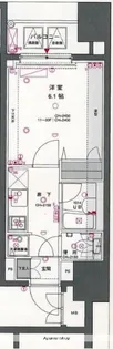 東京蒲田スクエアタワー【15階】の間取り